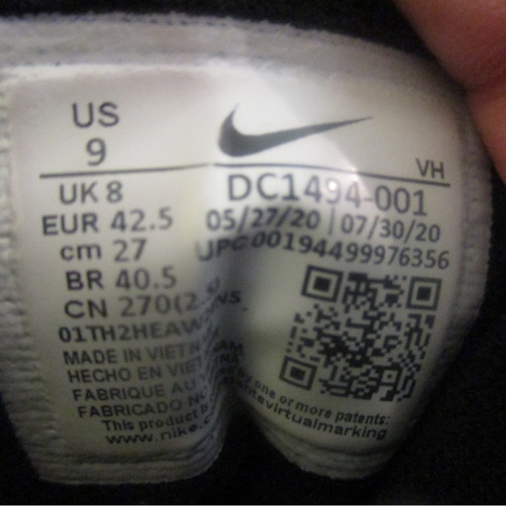 Nike air raid peace size 9 - Picture 11 of 12